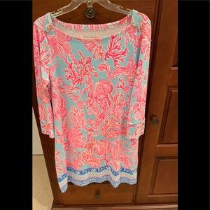 LILLY PULITZER PRINT DRESS SIZE L